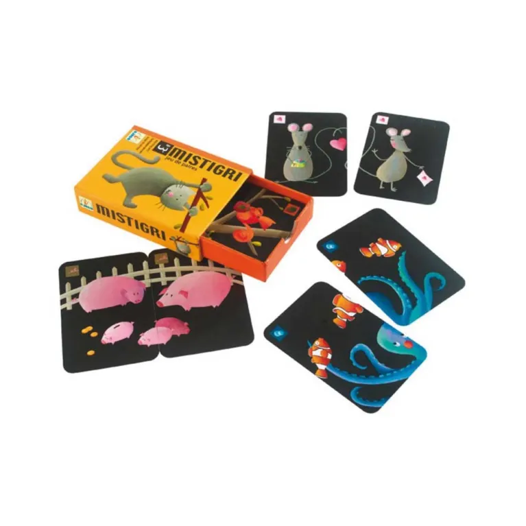 Jeu de paires Mistigri Djeco