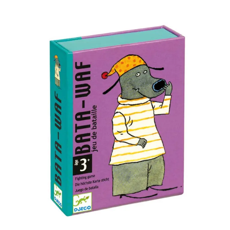 Jeu de cartes de 3 à 7 ans Bata waf Djeco