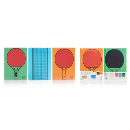 3 Carnets ping-pong / tennis de table pour jouer au bureau