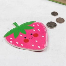 Porte-monnaie Fraise