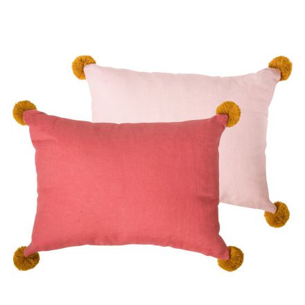 Coussin pompom dragee toscane Gabrille Paris