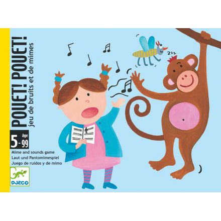Jeu de cartes Pouet pouet Djeco
