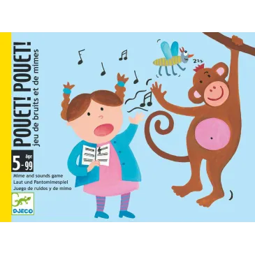 Jeu de cartes Pouet pouet Djeco