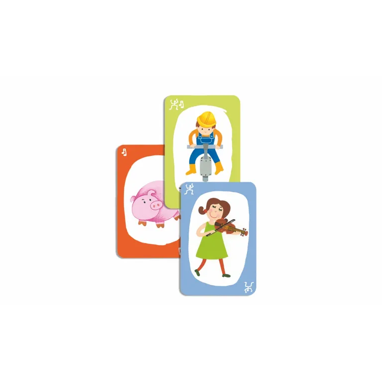 Jeu de cartes Pouet pouet Djeco