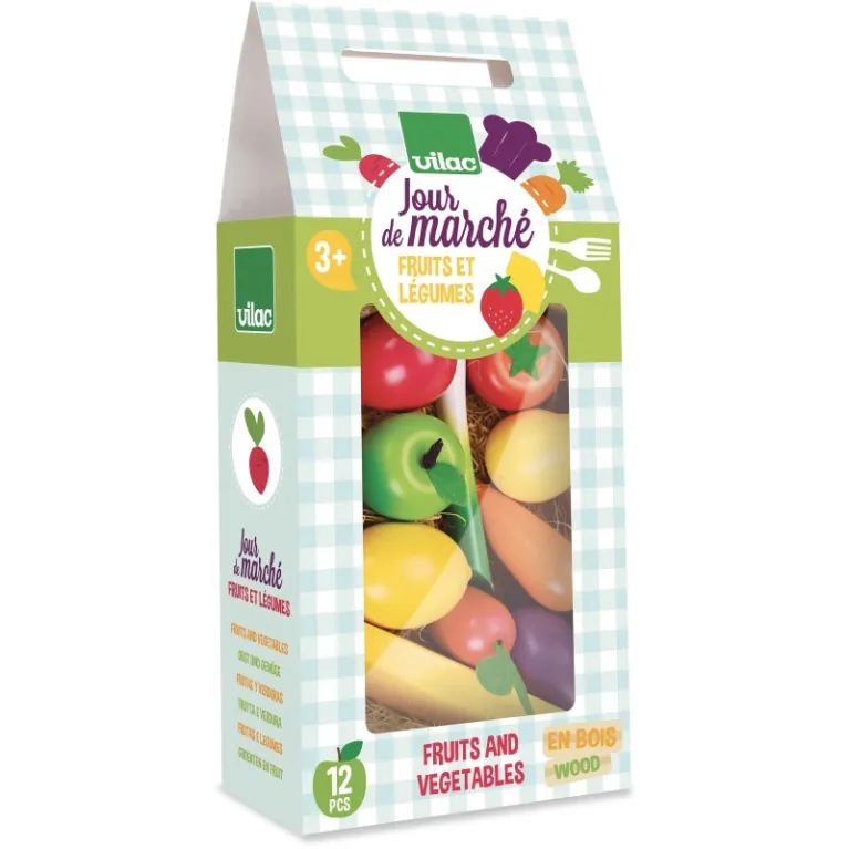 Set de fruits et légumes jour de marché Vilac