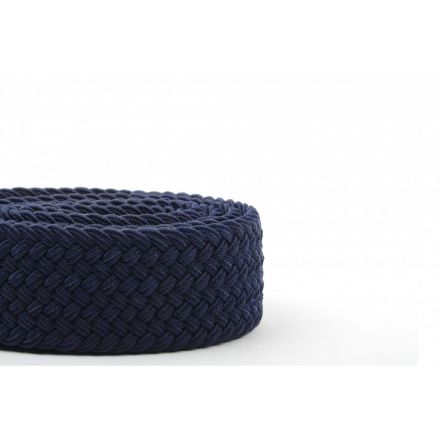 Ceinture Billybelt tressée Bleu marine