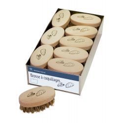  Brosses à coquillages moules en bois