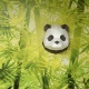 Kit tête de panda brun en origami Assembli