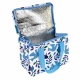 Sac isotherme fleurs oiseaux