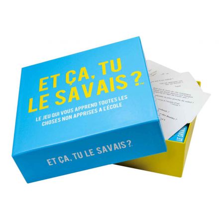 Jeu "Et ça, tu le savais?"