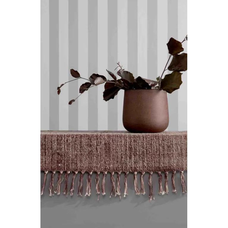 Grand pot à fleurs - Roughened - Fer rouge - 24 x 22 cm