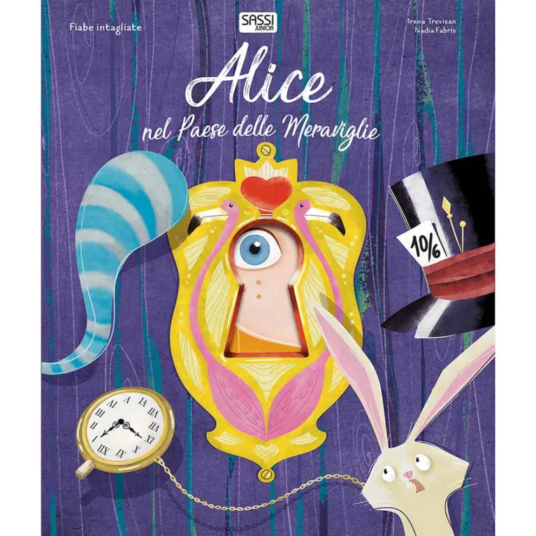 Livre découpes - Alice au pays des merveilles