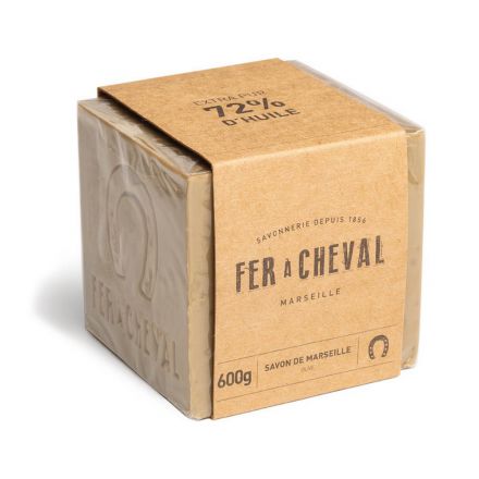Savon de Marseille Brut cube de 600g olive Fer à Cheval