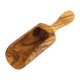 Mini-pelle en bois d'olivier - 11 cm