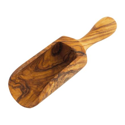 Mini-pelle en bois d'olivier - 11 cm