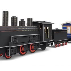 Voyage, découvre, explore - Construis l Orient express 3D
