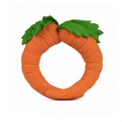Bracelet en latex d'hévéa - Anneau de dentition - Cathy the carrot - Oli & Carol