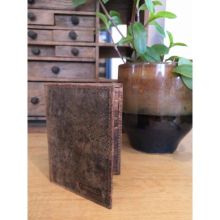 Porte cartes en cuir - Oregon - 11 x 8 cm