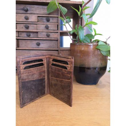 Porte cartes en cuir - Oregon - 11 x 8 cm
