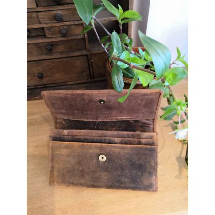 Portefeuille en cuir - Oregon - 18.5 x 10 cm