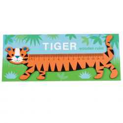 Règle en bois tigre