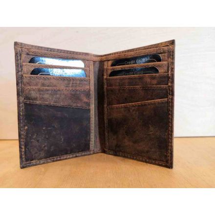 Porte cartes en cuir - Oregon - 11 x 8 cm