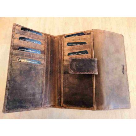 Porte cartes en cuir - Oregon - 11 x 8 cm