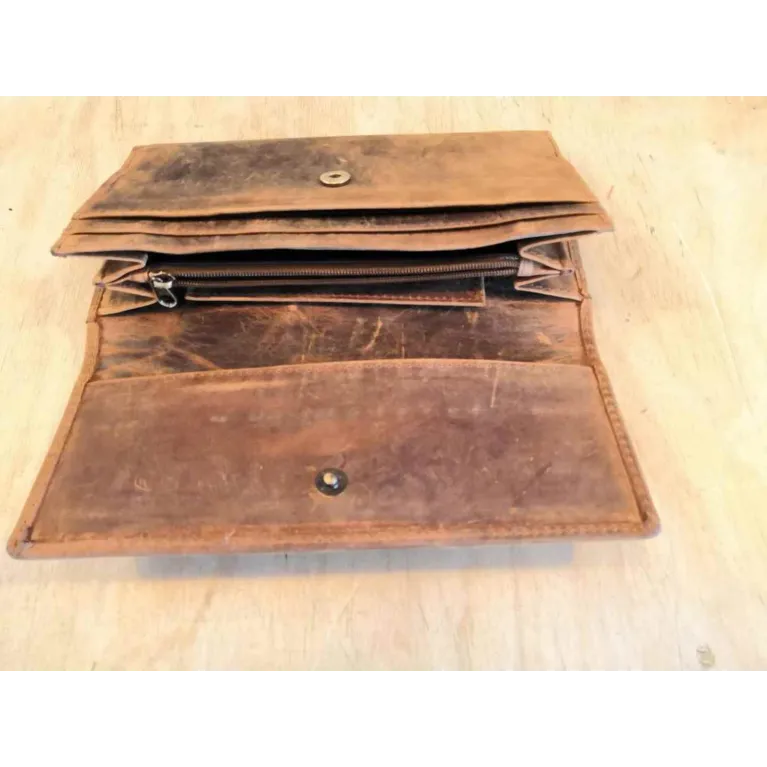 Porte cartes en cuir - Oregon - 11 x 8 cm