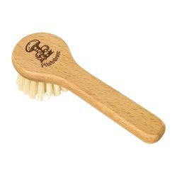 Brosse à champignon en bois avec manche