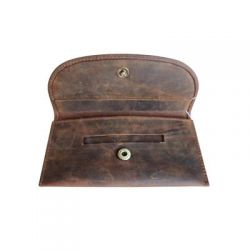 Blague à tabac en cuir - Oregon - 8 x 15 cm