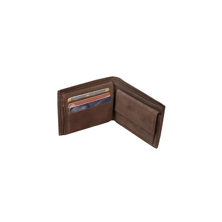 Porte feuille Oregon en cuir 9.5 x 11.5 cm