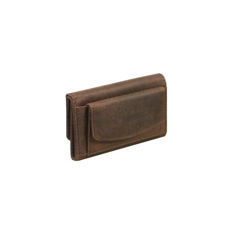Porte cartes - Porte monnaie en cuir - Oregon - 9.5 x 7 cm