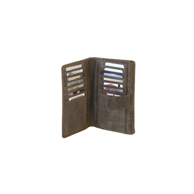 Portefeuille en cuir - Oregon - 18.5 x 10 cm