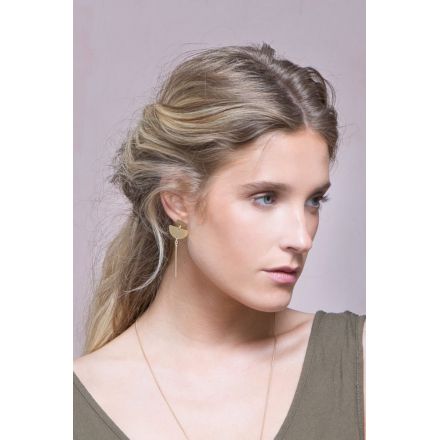 Boucles d'oreille Salinas Argentées Shlomit