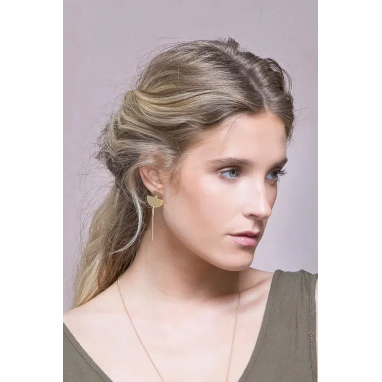 Boucles d'oreille Salinas Argentées Shlomit