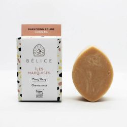 Shampoing solide Iles Marquises Ylang Ylang Cheveux secs Bélice