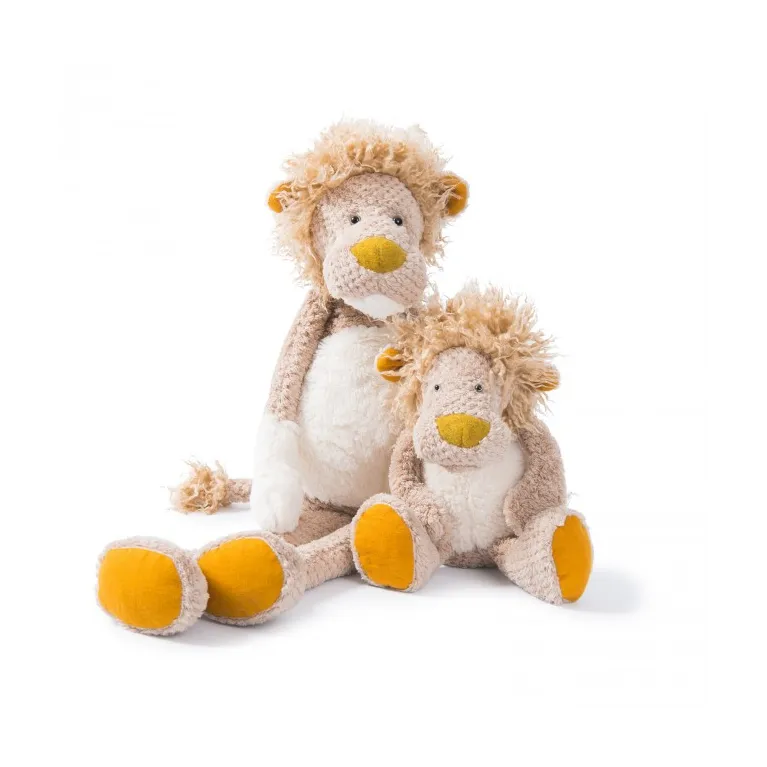 Peluche Petit lion - Les Baba Bou Moulin Roty