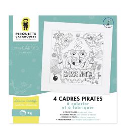 Mes cadres pirates Pirouette Cacahouète