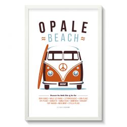 Affiche Gallodrome - Opale Beach - GAL03