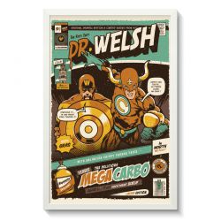 Affiche Gallodrome - Dr Welsh versus mega carbo - GAL09