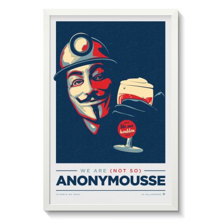 Affiche Gallodrome - Anonymousse - GAL14