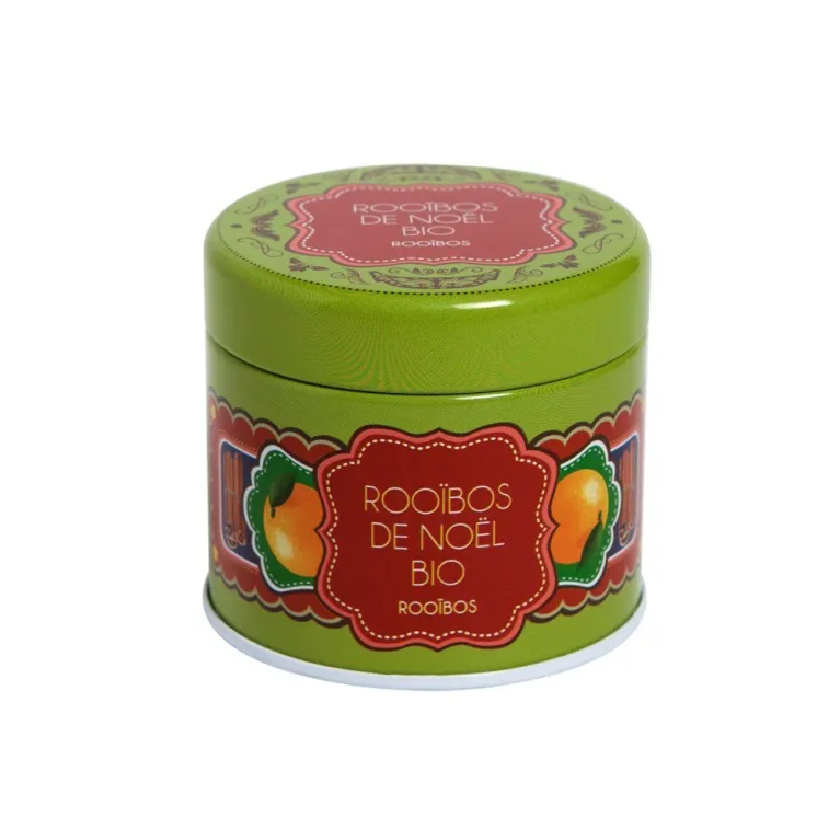 Boîte à thé en métal - Rooibos de Noël - Bio