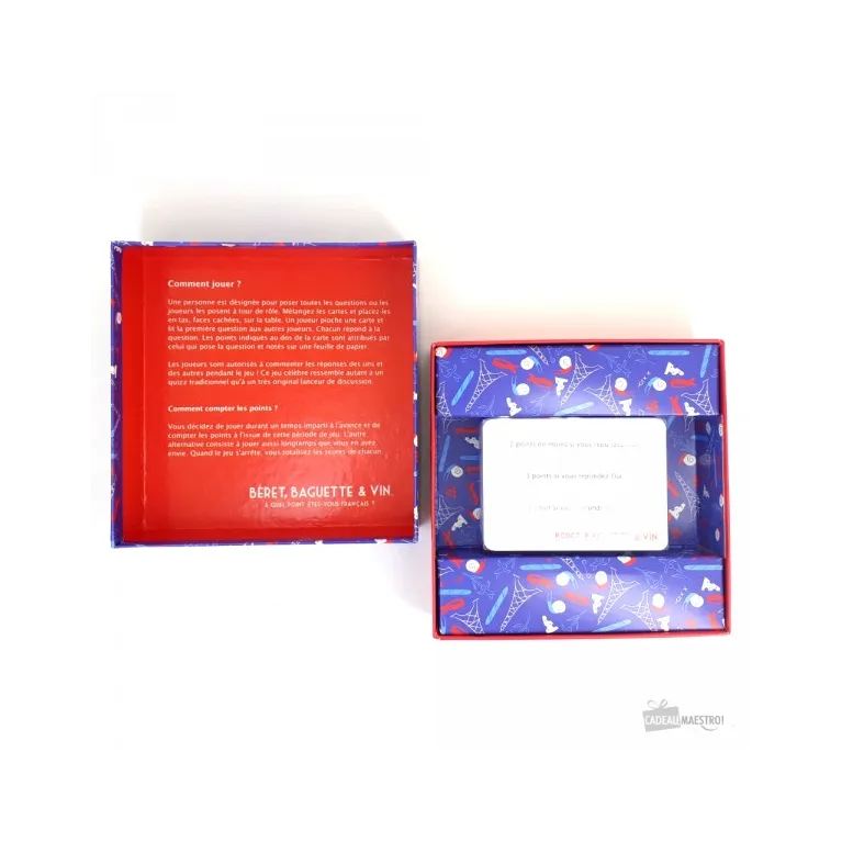 Béret baguette et vin