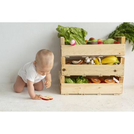 Bracelet en latex d'hévéa - Anneau de dentition - Pepita la pomme  - Oli & Carol