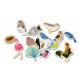 100 Gommettes oiseaux