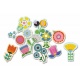 100 Gommettes Fleurs