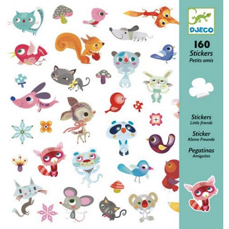 160 stickers Petits Amis Djeco