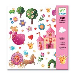 160 Stickers princesse Djeco