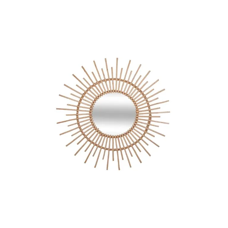 Miroir rotin D 76 cm