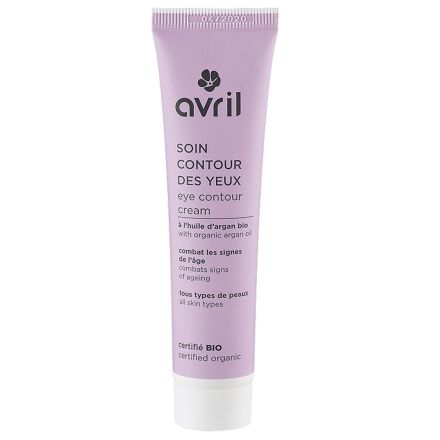 Soin contour des yeux à l'huile d'argan bio - AVRIL